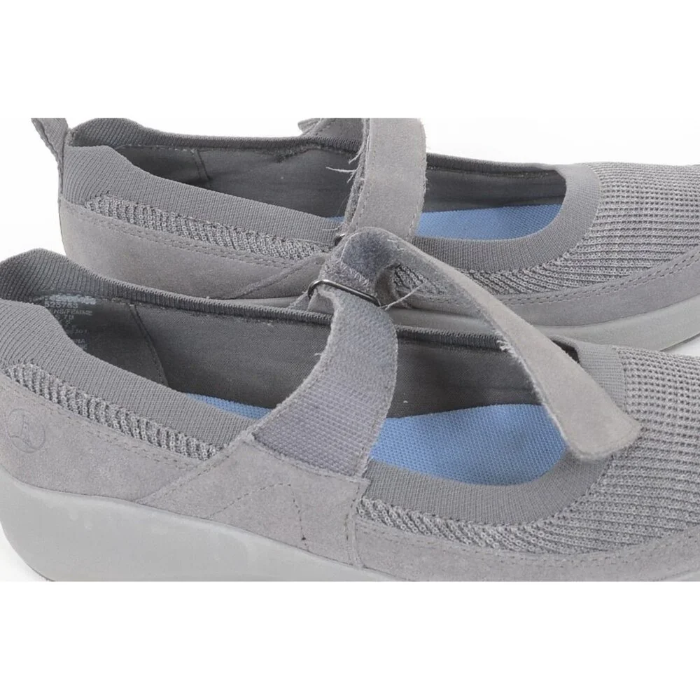 Lands End Women's 7B Hook & Loop Comfort Mary Jane Uniform Nurse‎ Walking